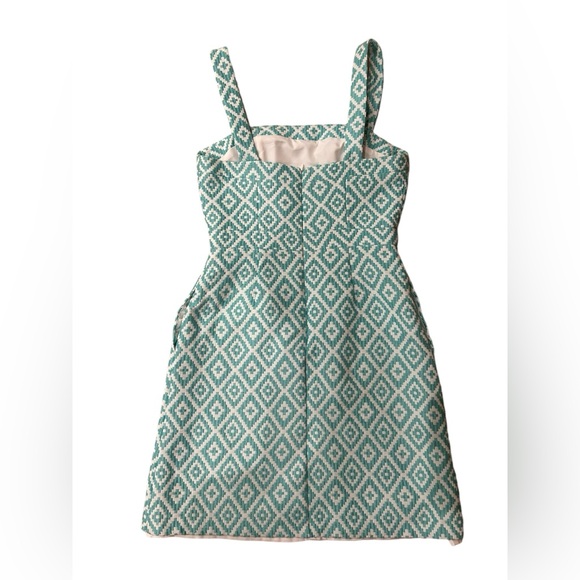 NWOT Ikat Pattern Fitted Dress - Picture 2 of 4